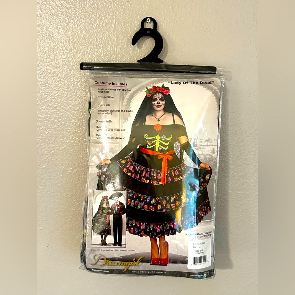NEW Lady of the Dead Costume